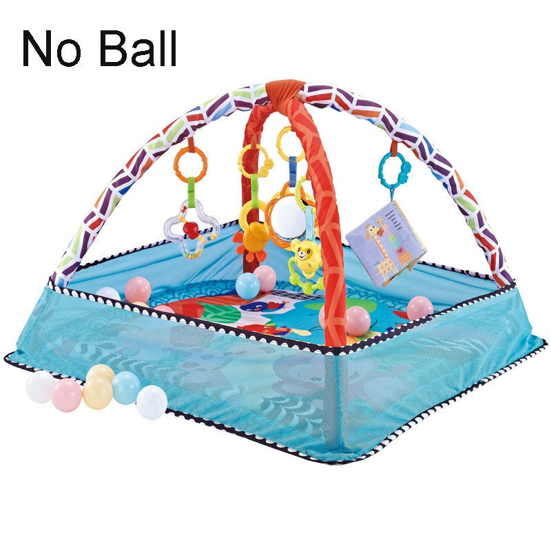 Baby Activity Gym Play Mat with Toys Soft Infant Crawling Mat Early Development Baby Play Gym