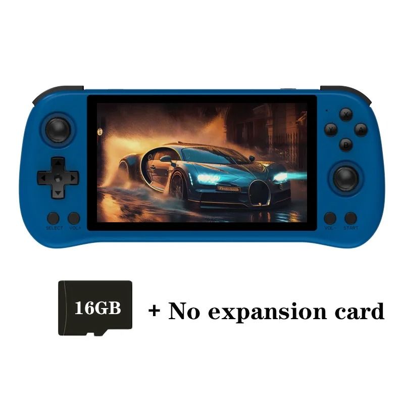 Retro Handheld Game Console with 5.5 Inch IPS Screen and Open Source System