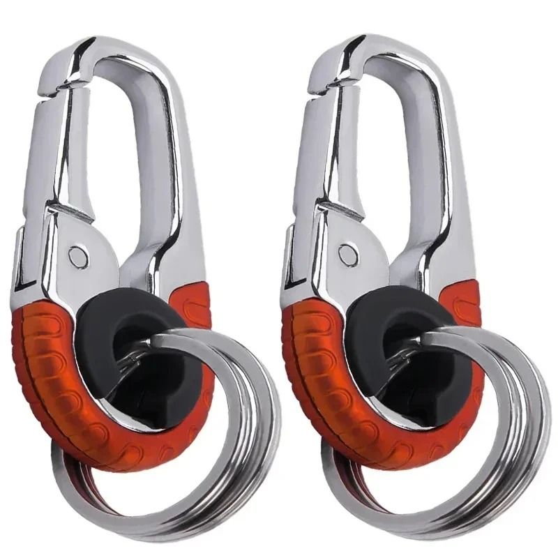Stainless Steel Heavy Duty Mens Keychain Carabiner