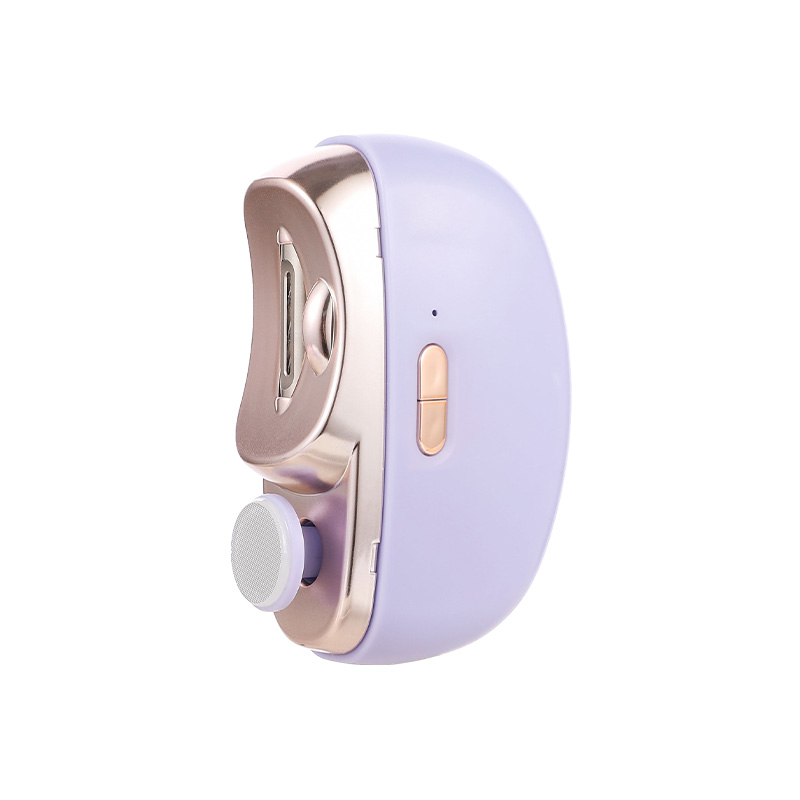 Electric Nail Clipper with LED Light Rechargeable Automatic Trimmer