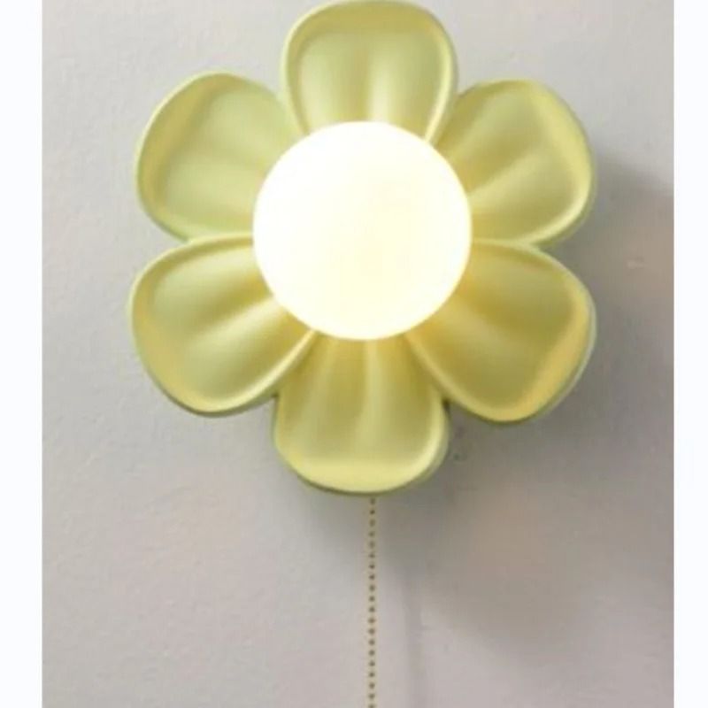 Resin Flower Ceiling and Wall Light
