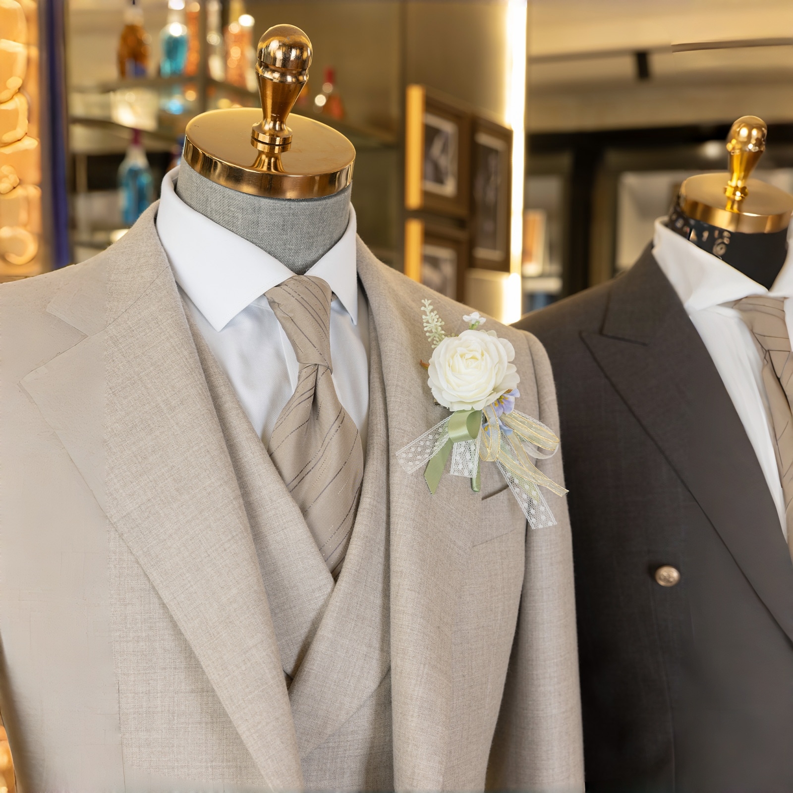 Men’s Merino Wool Wedding Suit Jacket