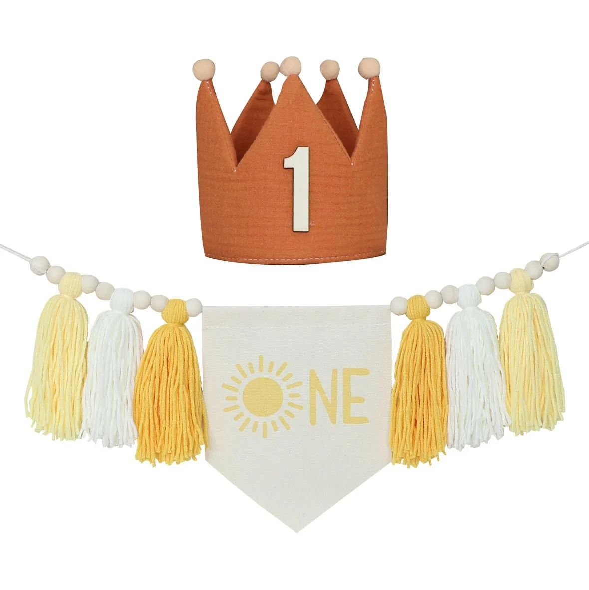Festive Narrative Sculpture – High-Definition Boho High Chair Architectural Banner