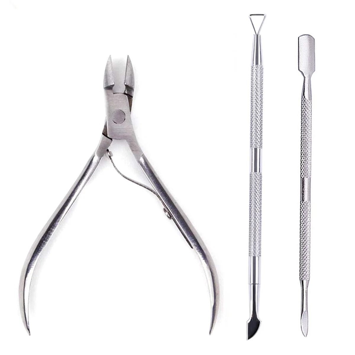 4-Piece Professional Stainless Steel Manicure Set