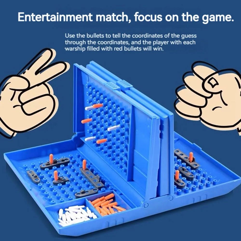 Battleship Board Game Sea Battle Family Strategy Game for Kids