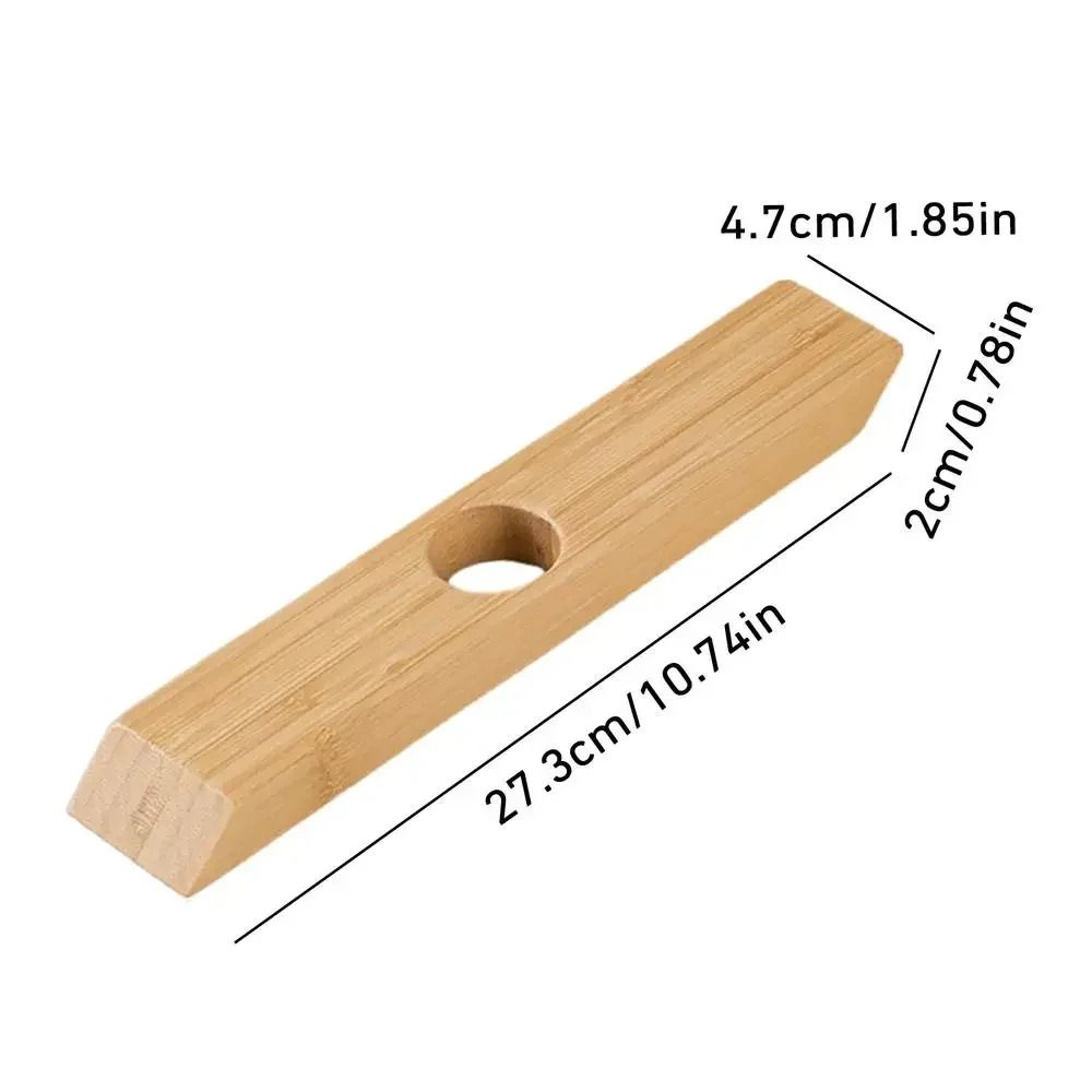 Bamboo Wine Bottle Balance Stand