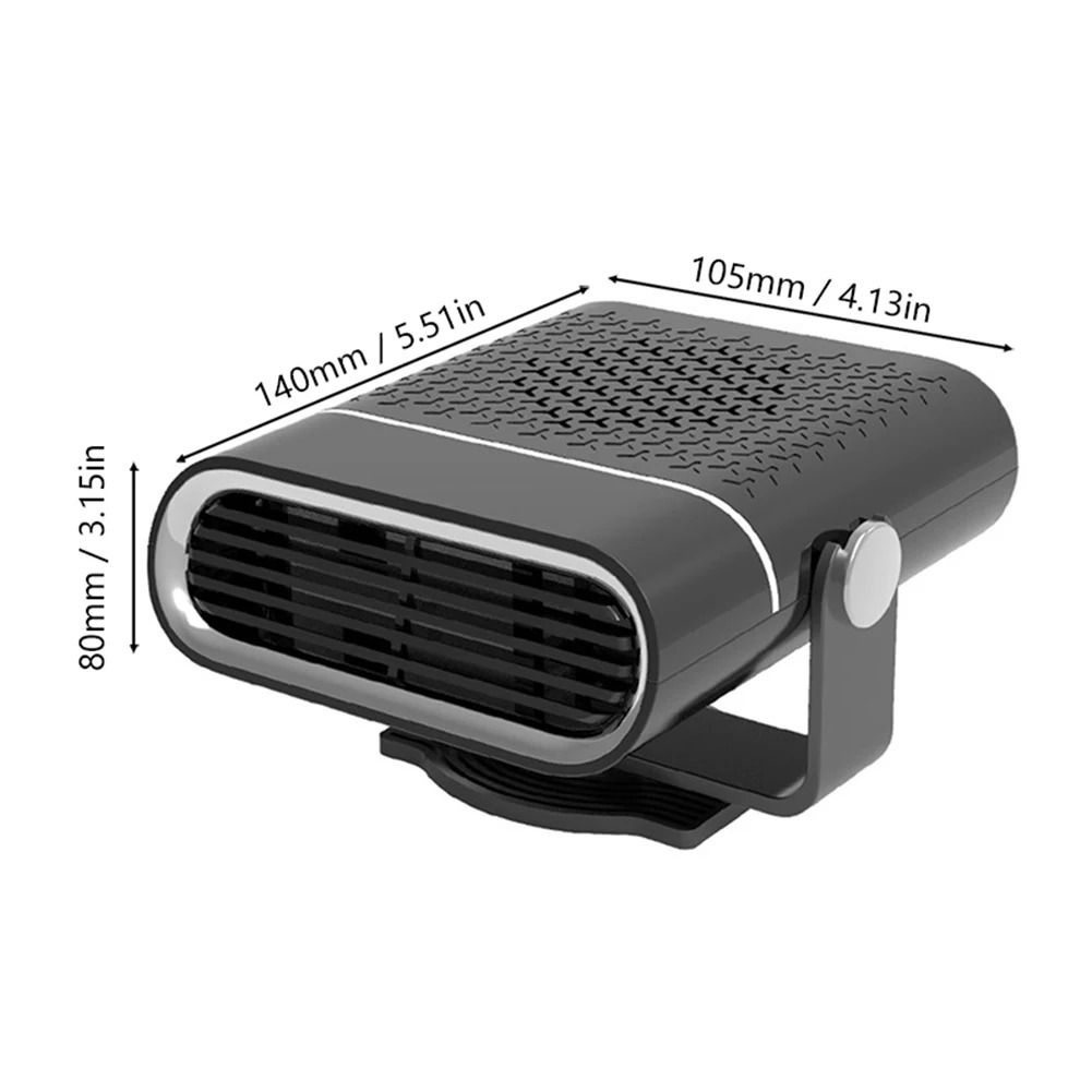 12V 24V Electric Car Heater Fan Fast Heating Windshield Defogger Defroster