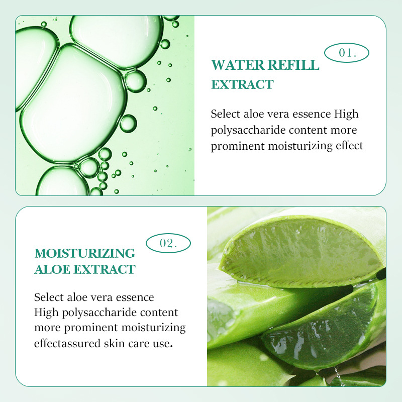 Aloe Facial Soap, Hydrating Face Wash Foam, Moisturizing Facial Cleanser, Oil Control Body Bathing Handmade Soap