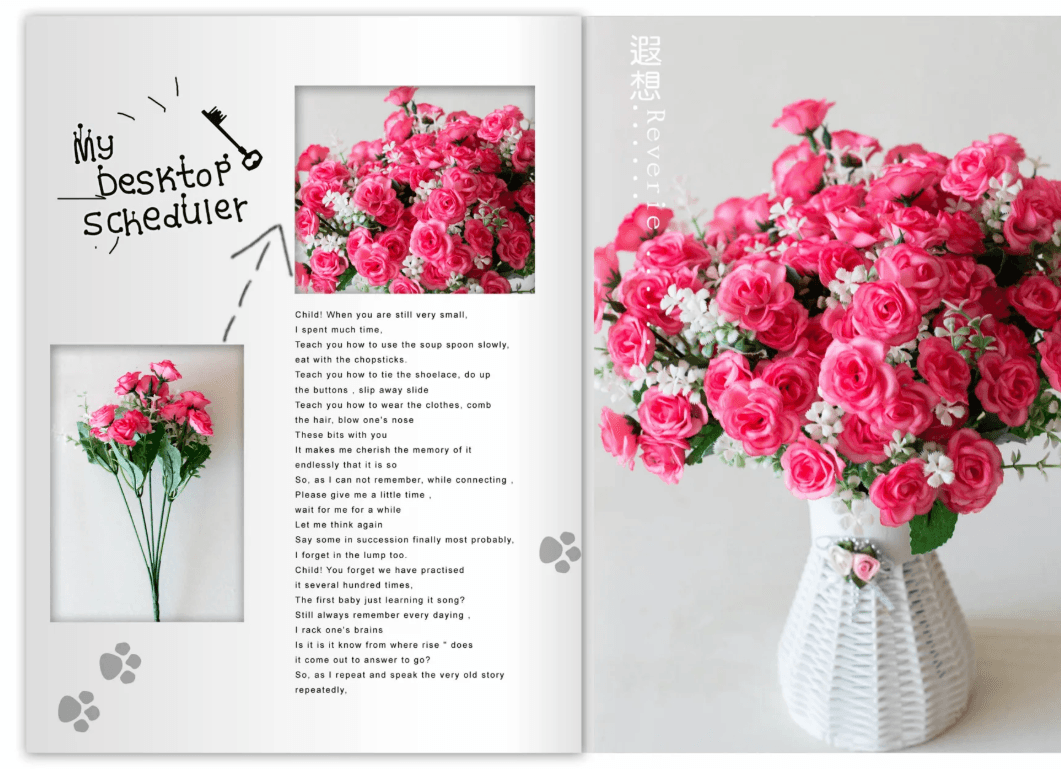 Realistic 15-Head Artificial Rose Bouquet – Elegant Faux Flowers for Home & Events