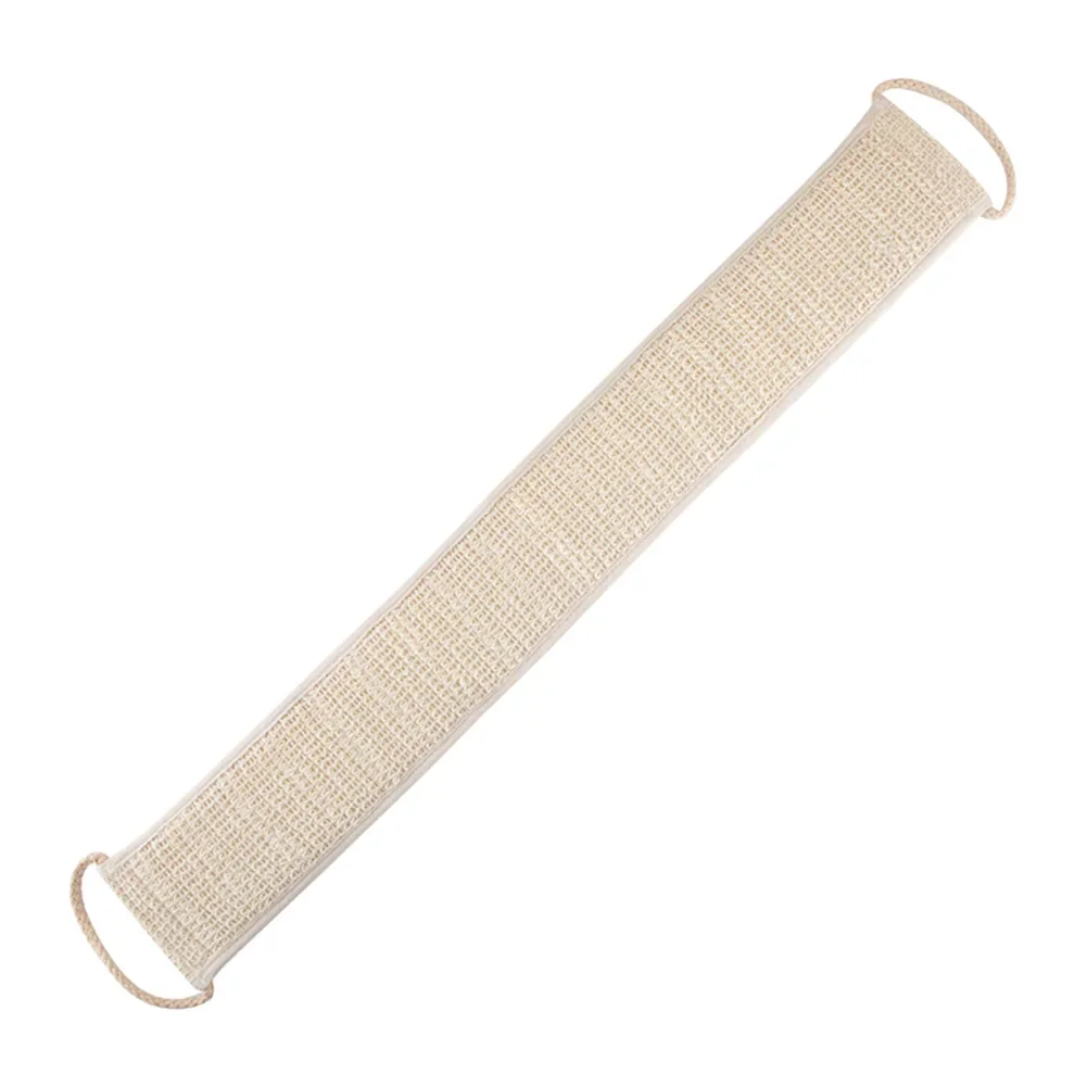 Sisal Shower Scrubber Body Brush Back Bath Shower Long Belt Towel