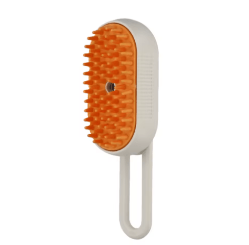 3-in-1 Steam Pet Grooming Brush with Spray, Massage & Deshedding for Cats and Dogs