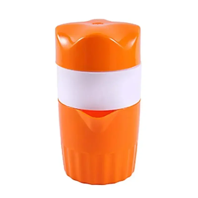 FreshPress Manual Citrus Juicer Cup with Measuring Scale and Lemon Squeezer