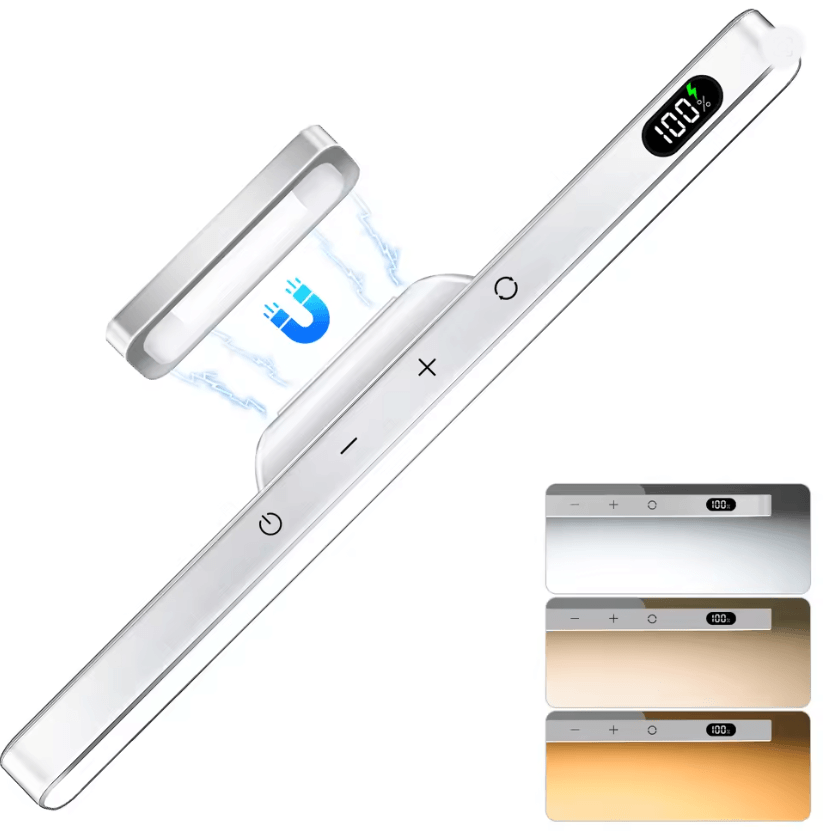 LumiGlow 5W Rechargeable Dimmable Makeup and Closet Light