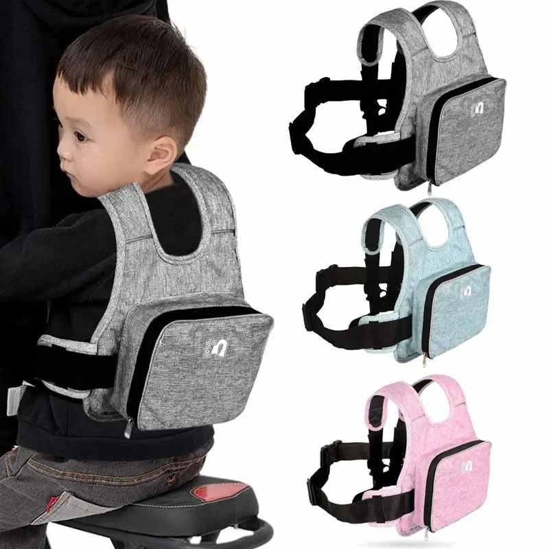 Children Motorcycle Safety Harness Adjustable Kids Seat Belt