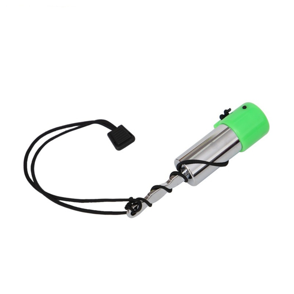 Multifunctional Scuba Diving Signal Shaker, Stainless Steel Signal Bell with Cap, Diving Rattle Noise Maker