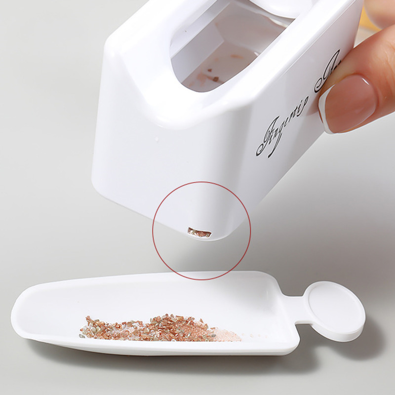Professional Double Layer Glitter Powder, Drill Nail Art Storage Box, Portable Jewelry Recycling ContainerManicure Tool