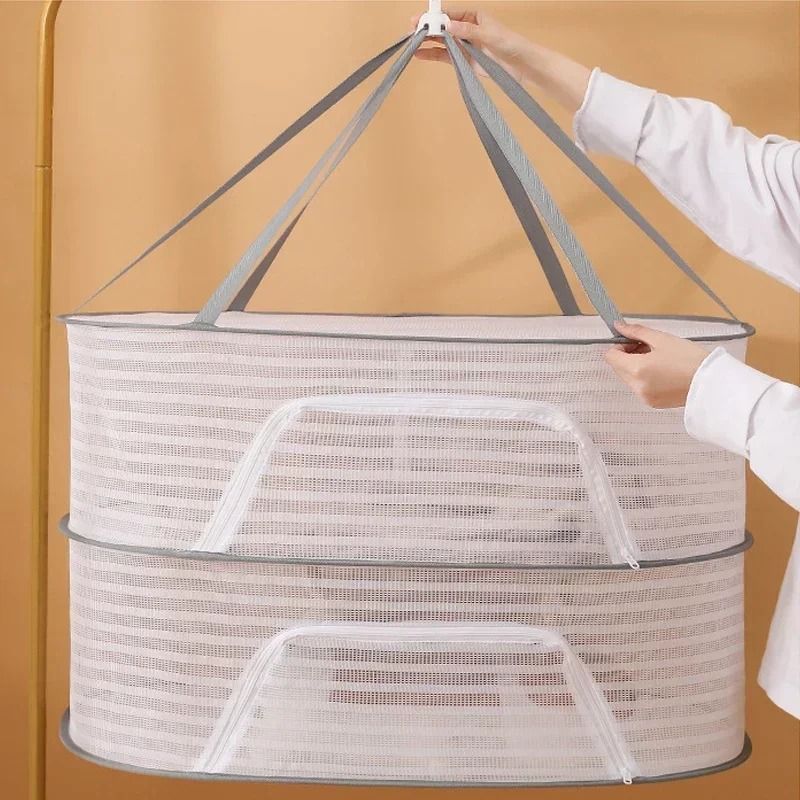 Three Layer Drying Net Anti Mosquito Fish and Food Drying Rack