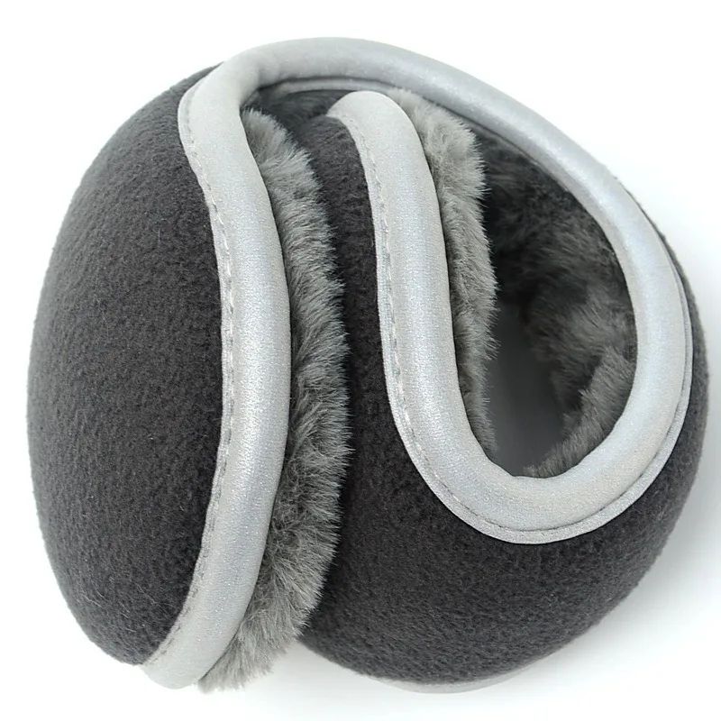 Reflective Foldable Winter Ear Warmers – Unisex Outdoor Cold Weather Earmuffs