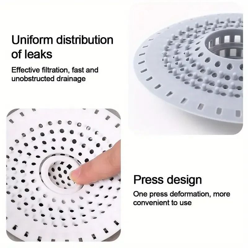 Universal Silicone Drain Strainer and Water Stop