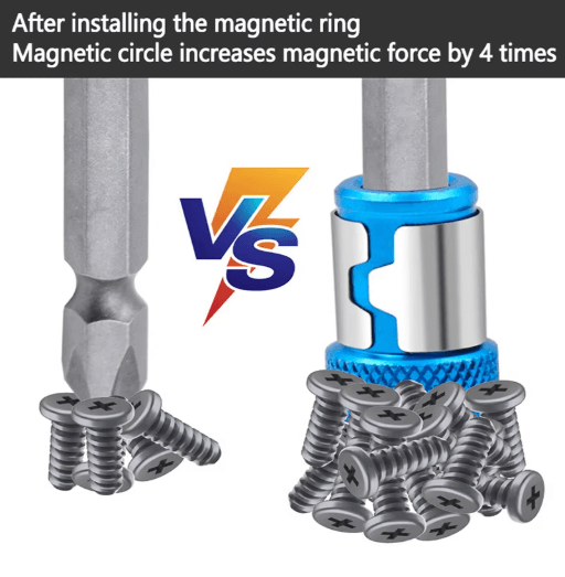 MagniGrip Magnetic Screwdriver Ring Strong Alloy Bit Holder Magnetizer