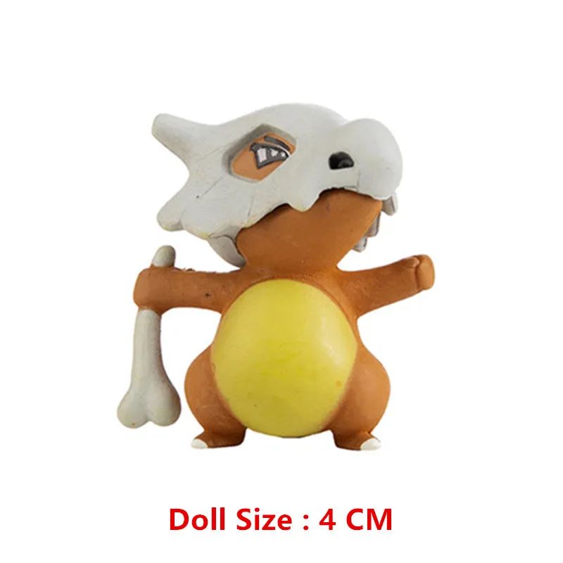 Takara Tomy Pokemon Mini Figures (4–13cm) – Pikachu, Mewtwo & Friends PVC Collectibles