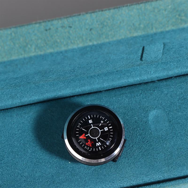 Mini Survival Watch Strap Compass for Hiking and Camping