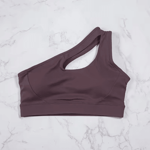 DIAS FIT JOY One Shoulder Sports Bra Asymmetrical Yoga Top