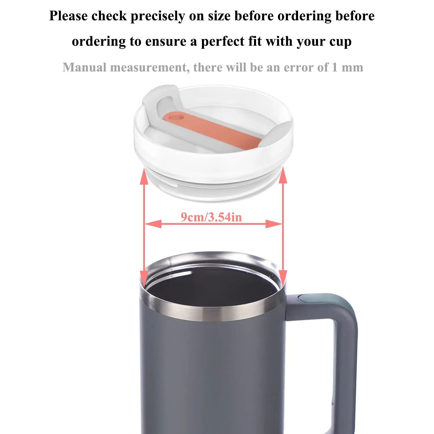 Universal Tumbler Spill Proof Cover