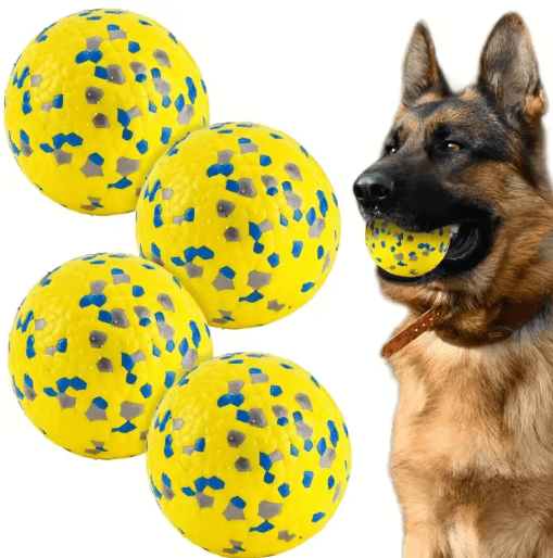 High-Elastic Dog Toy Ball – Durable Interactive Tennis Ball for Play & Training