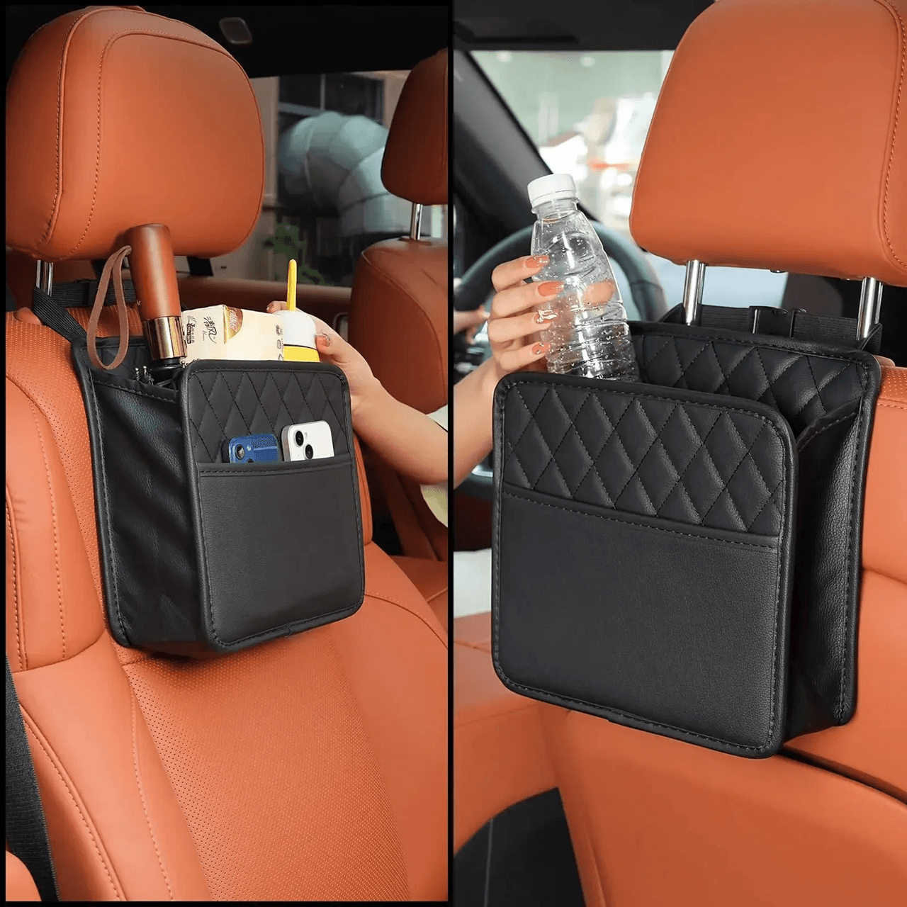RoadKeeper Car Seat Back Organizer Multi Pocket Storage Holder
