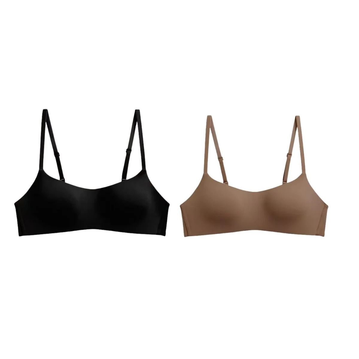 2Pcs/Set Seamless Non-Wire Bras | Small Breast Tube Tops & Sexy Lingerie