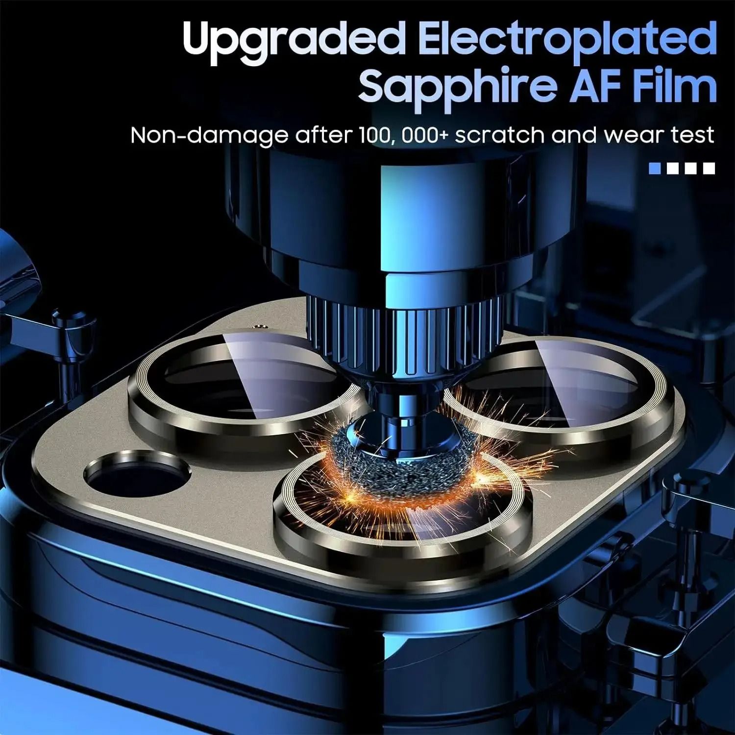 Metal Camera Lens Protector – Premium Rear Lens Screen Protection for iPhone 16, 15, & 14 Series