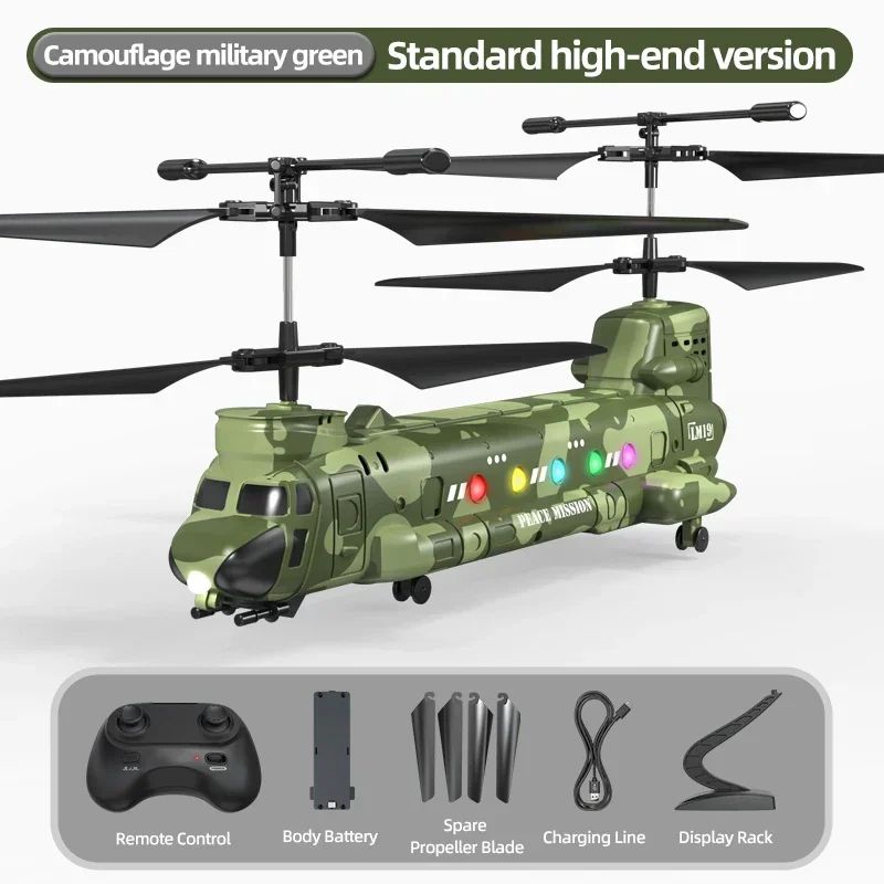 RC Helicopter with Camera and LED Lights