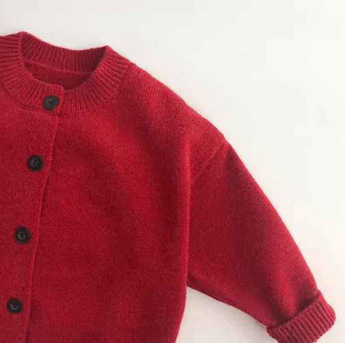 FestiveKnit Kids Christmas Cardigan – Cozy Kids Knit Sweater Winter Jacket