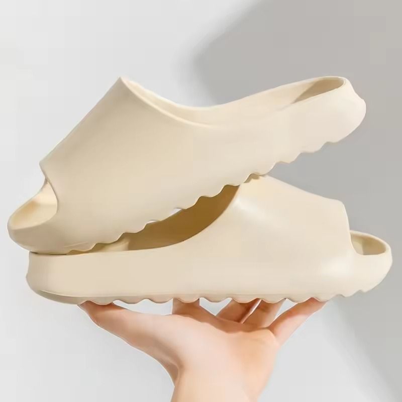 Unisex Cloud Slide Sandals with Thick Soles and Soft EVA Cushioning
