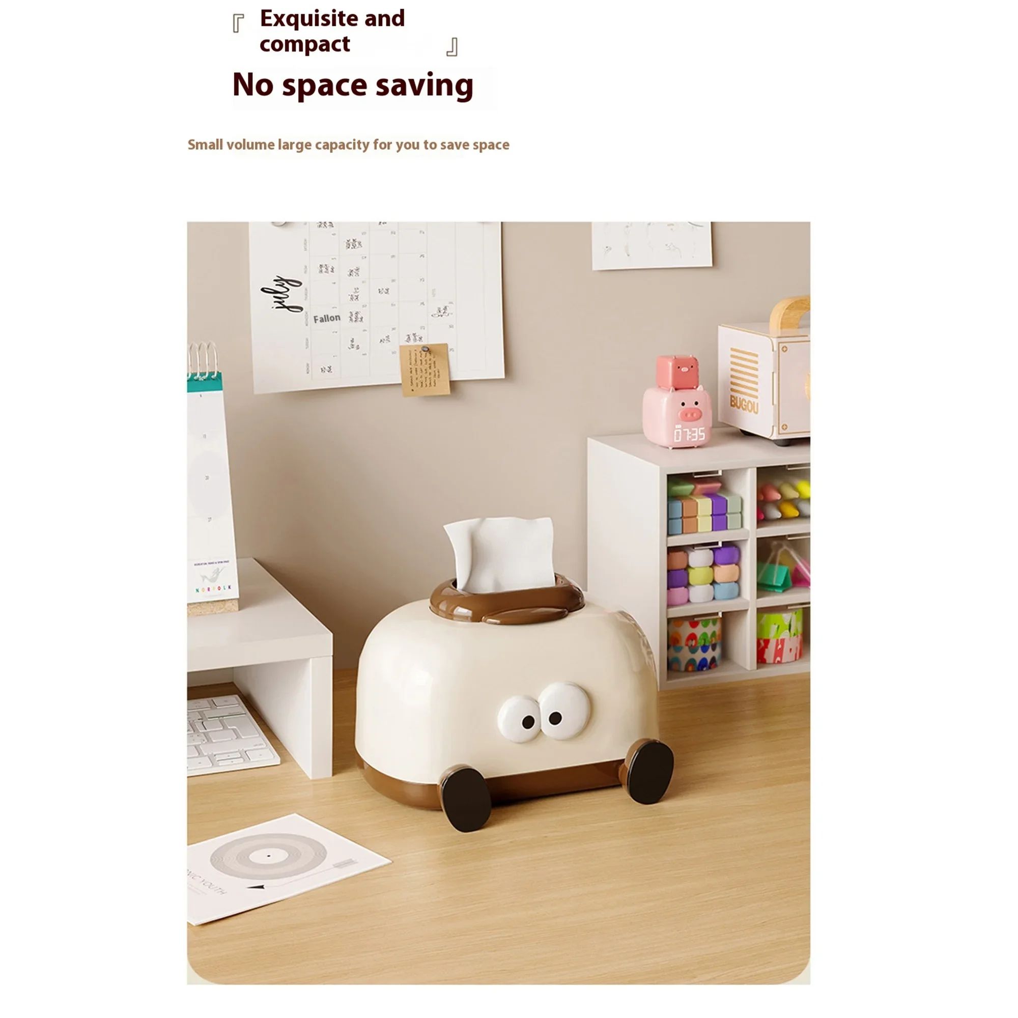 Cute Toaster Tissue Box Holder
