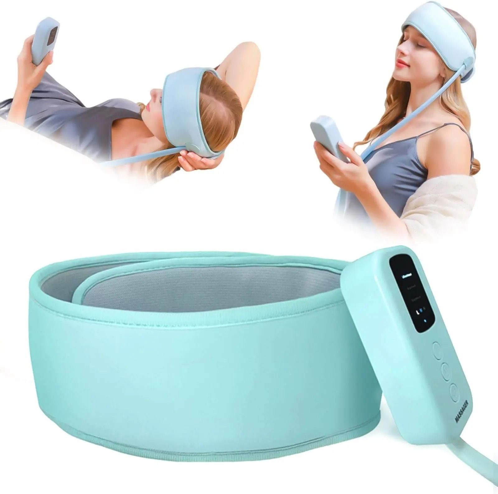 Deep Relaxation Air Compression Sleep Aid Head Massager