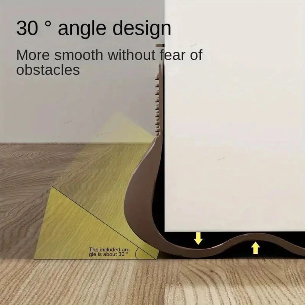 Flexible Door Bottom Sealing Strip Weatherproof Draft Stopper Tape