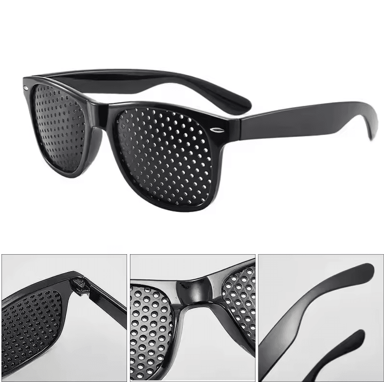 Anti-Myopia Pinhole Glasses – Vision Training Fatigue Relief Eyewear for Men & Women