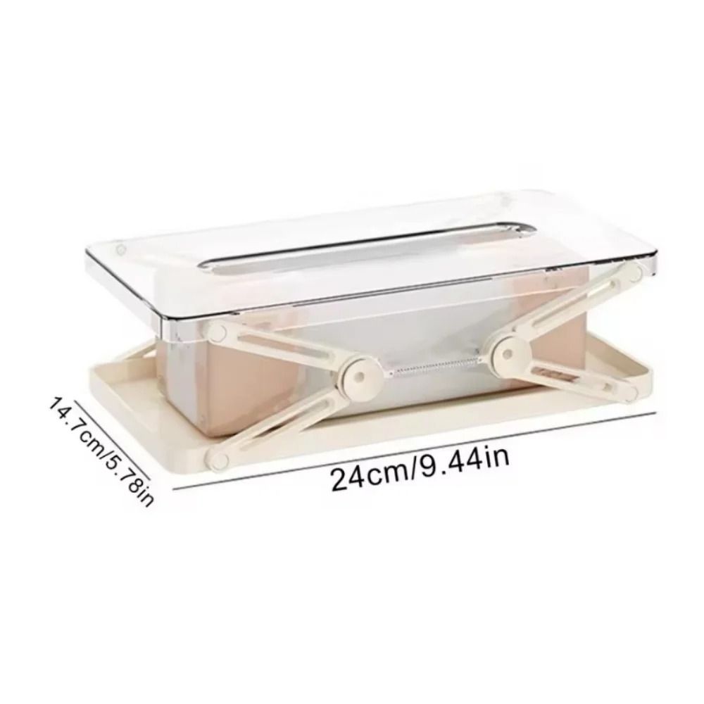Nexus Rise Vault | Minimalist Height-Adjustable Extendable Tissue Case & Automatic Lift Dispenser