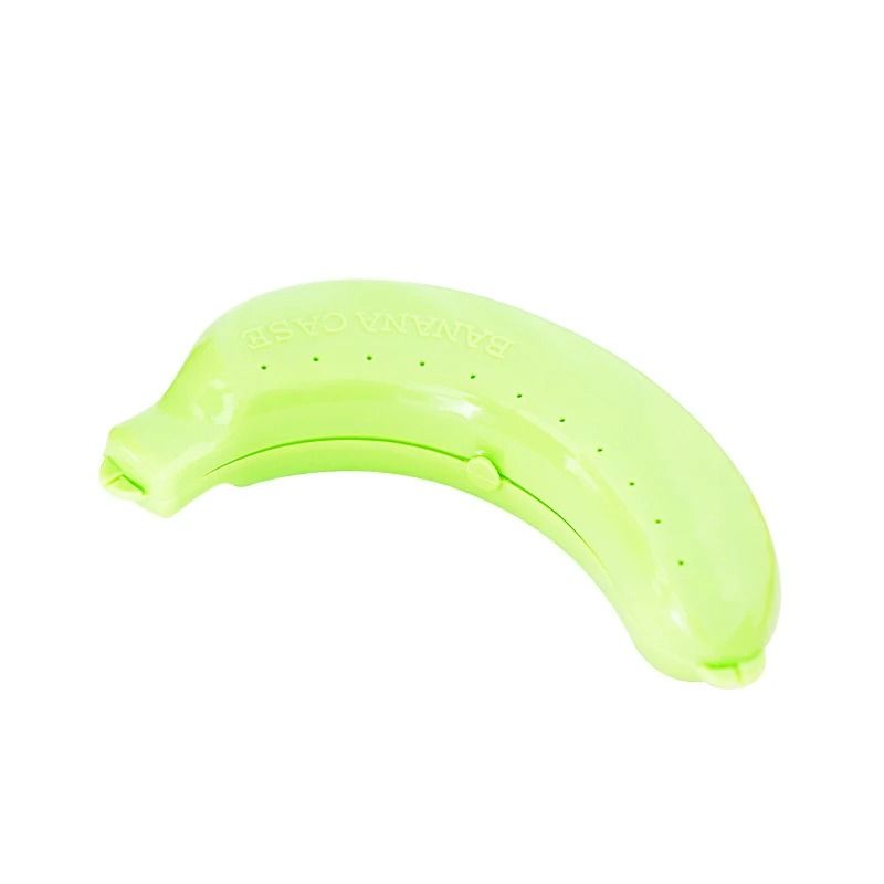 Portable Banana Storage Box Travel Banana Protector Case for Lunch Bags and Outdoor Snacks