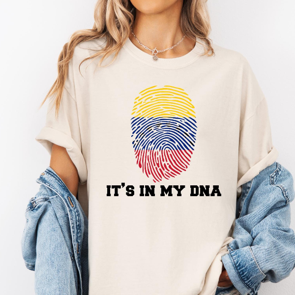 Venezuela DNA Shirt – Venezuelan Identity Flag Tee, Its In My DNA Heritage Pride Shirt
