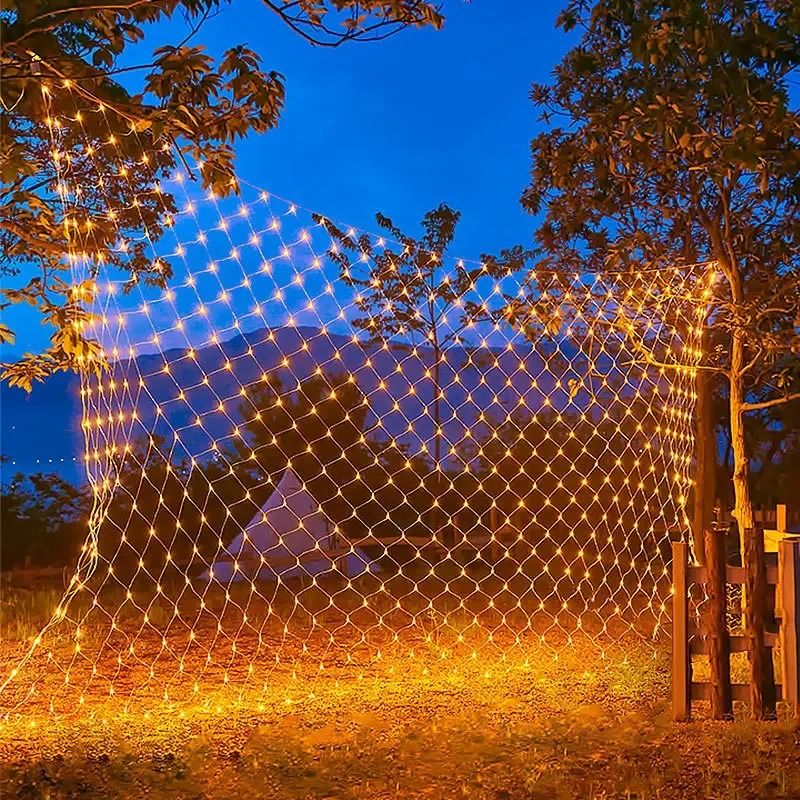 LED Mesh Garland Lights for Holiday Party Garden and Wedding Decoration