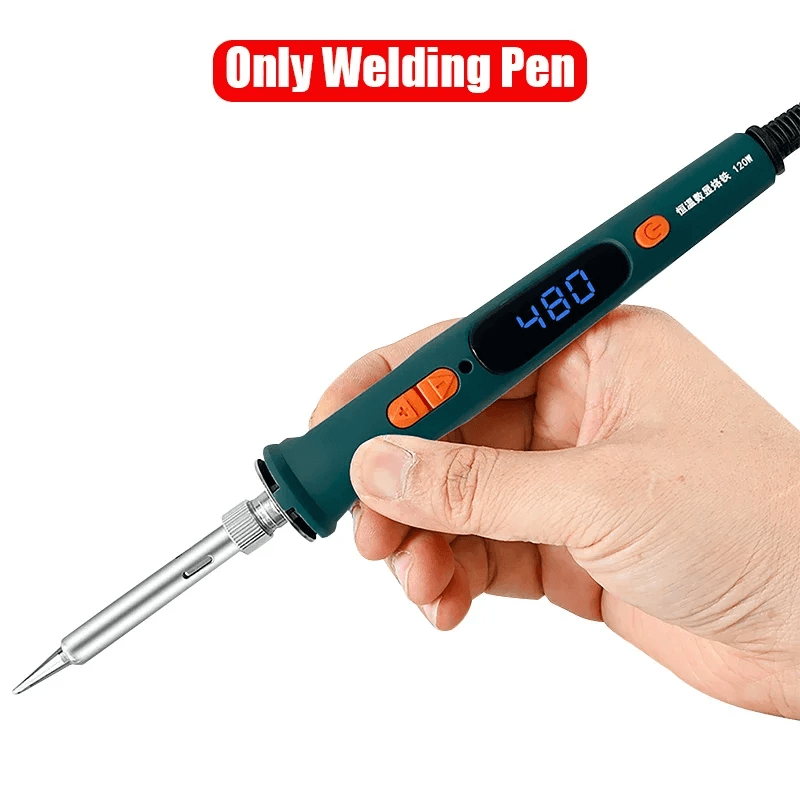 Digital Electric Soldering Iron with Adjustable Temperature 120W