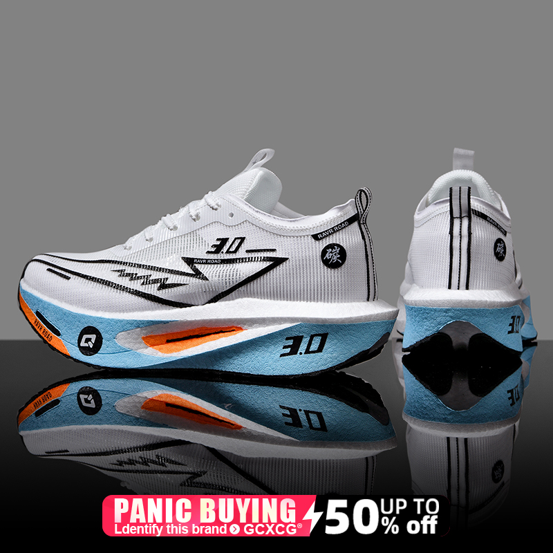Lightweight Running Shoes Speciality Carbon Board Marathon Men Sports Comfortable Breathable Women's Athletic Nonskid