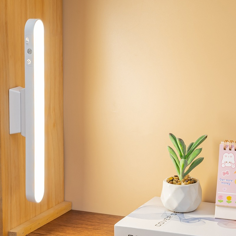 USB Rechargeable Clamp Light for Bedroom, Eye Care Dimmable Study Light with Colors for Dormitory Reading