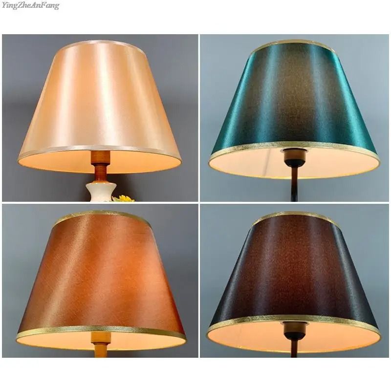 Nordic Style Cloth Chandelier Lamp Shade for E27 Bedside Table Ceiling Wall and Floor Lamps