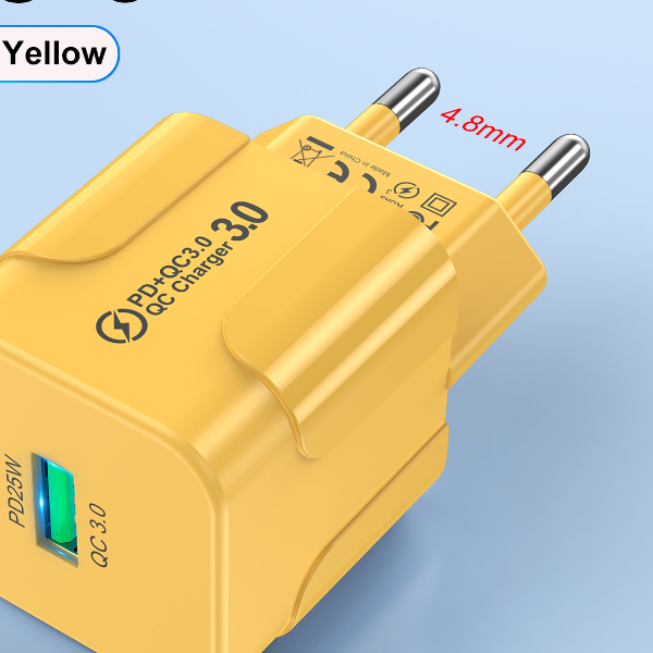 USB C Fast Charger, Quick Wall Charger, KR Plug Fast Charging Adapter