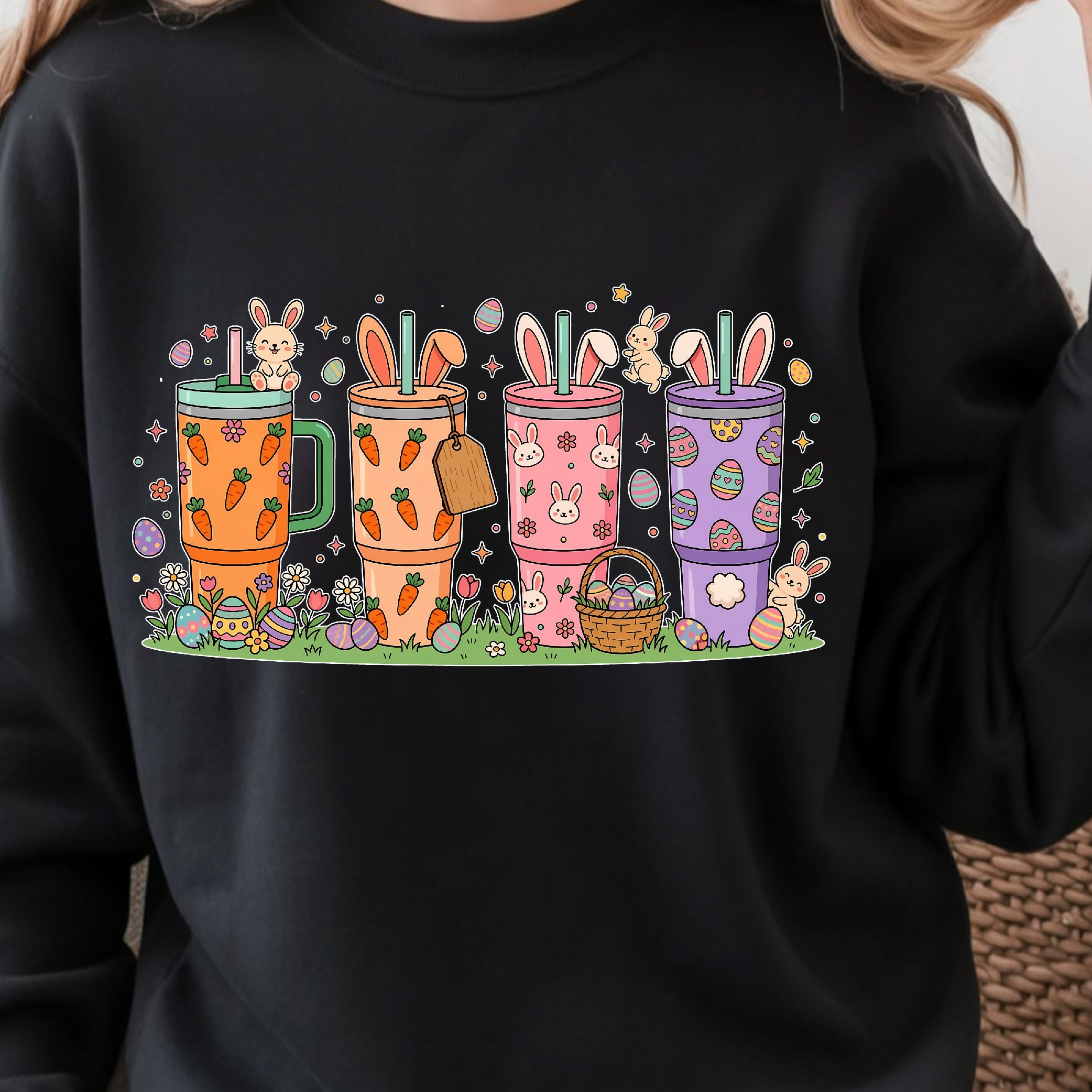 Tembler Bunny T-Shirt, Easter Bunny Shirt, Cute Bunny Spring Tee