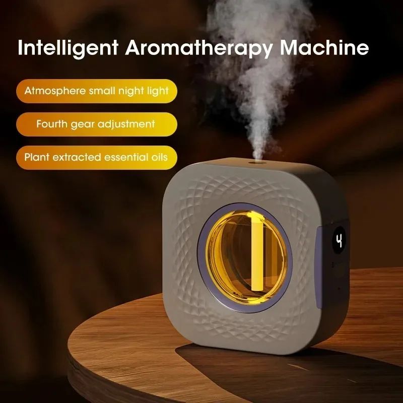Mini Aromatherapy Air Purifying Diffuser – Wall-Mounted Fragrance Humidifier with Hilton Lavender Oil